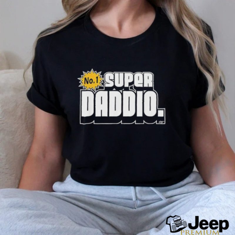 Novelty Super Daddio Funny shirt