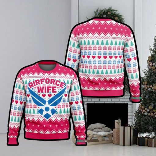 Air Force Wife Christmas Ugly Sweater