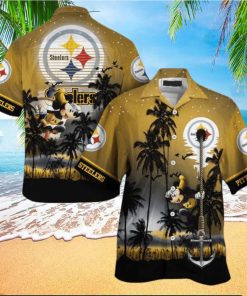 Nfl Pittsburgh Steelers Mickey Mouse Edition Trendy Hawaiian Shirt Aloha Shirt