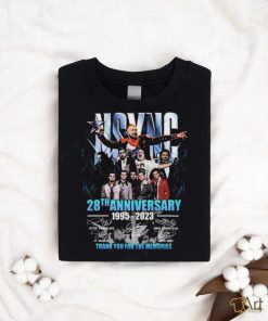 Nsync 28th Anniversary 1995 2023 Memories Shirt