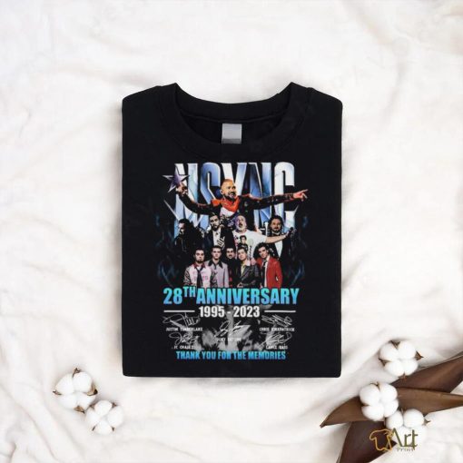 Nsync 28th Anniversary 1995 2023 Memories Shirt