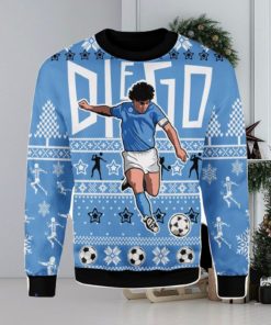 Number 10 Football Player Ugly Christmas Sweater Xmas Gift Men And Women Christmas Sweater