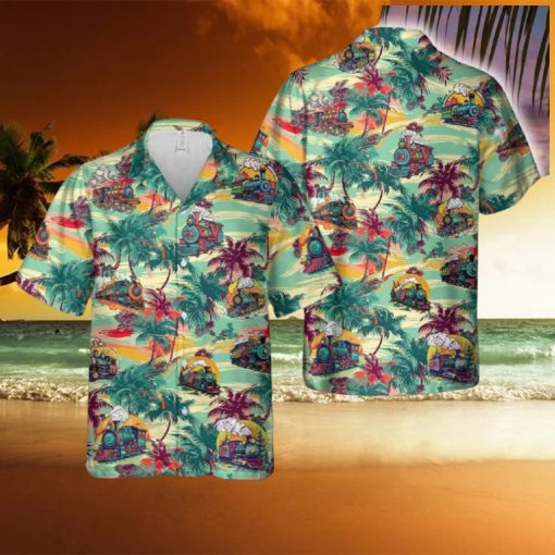 Nursery Train Hawaiian Shirt