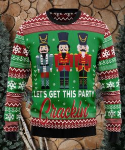 Nutcracker Party Cracking Ugly Christmas Sweater Thankgiving Gift Men Women