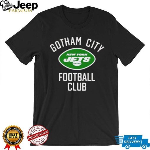 Ny Jets Gotham City Football Logo New York Jets T shirt