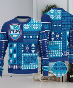 Nykobing FC ugly christmas sweater