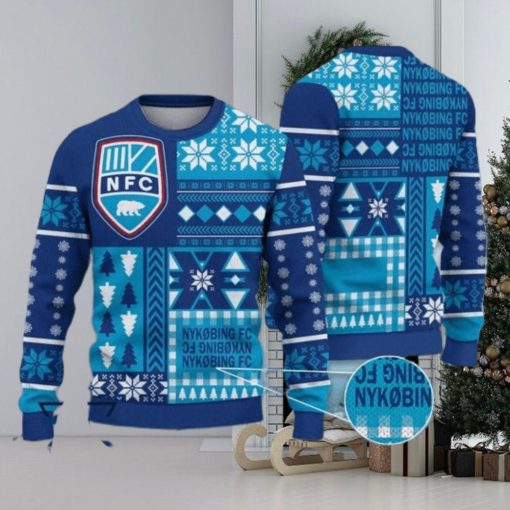 Nykobing FC ugly christmas sweater