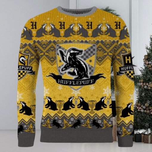 O Hufflepuff Night Ugly Christmas Sweater