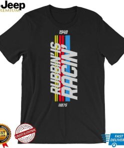 OFFICIAL NASCAR 75TH ANNIVERSARY RUBBIN’ IS RACIN’ EST 1948 TRI BLEND T SHIRT