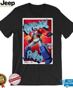 OG G1 Transformers Optimus Prime Poster shirt