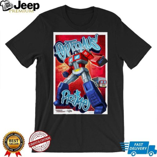 OG G1 Transformers Optimus Prime Poster shirt