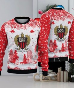 OGC Nice Big Logo Pine Trees Big Fans Gift Christmas Sweater For Men And Women