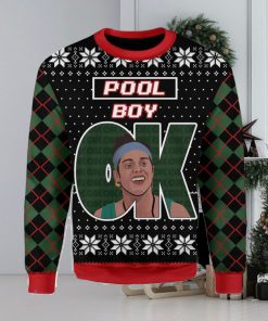 OK Pool Boy Ugly Christmas Sweater Xmas Gift Men And Women Christmas Sweater