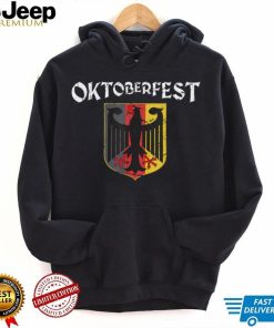 OKTOBERFEST Vintage German Flag Coat of Arms Banner Crest T Shirt