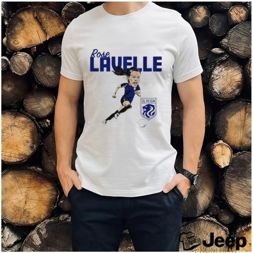 OL Reign FC Rose Lavelle caricature art shirt