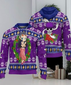 ONE PIECE Nico Robin Anime Ugly Christmas Pullover Hoodie