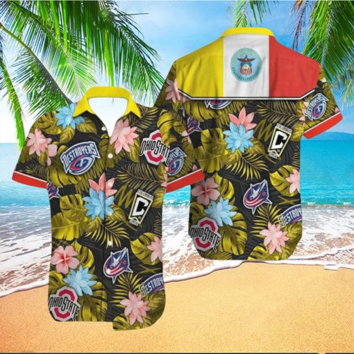 Columbus Sport Teams Hawaiian Shirt Summer Holiday Gift