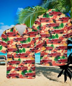 San Jose Fire Department Summer Beach Gift 3D Hawaiian Shirt