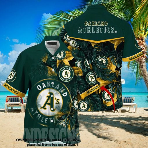 Oakland Athletics MLB Full Printed Unisex Hawaiian Shirt