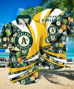 Oakland Athletics Mlb Hawaiian Shirt And Short Men Youth Athletics