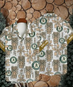 Oakland Athletics Major League Baseball 3D AOP Hawaiian Shirt