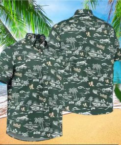 Oakland Athletics Palm Tree Hawaiian Shirt