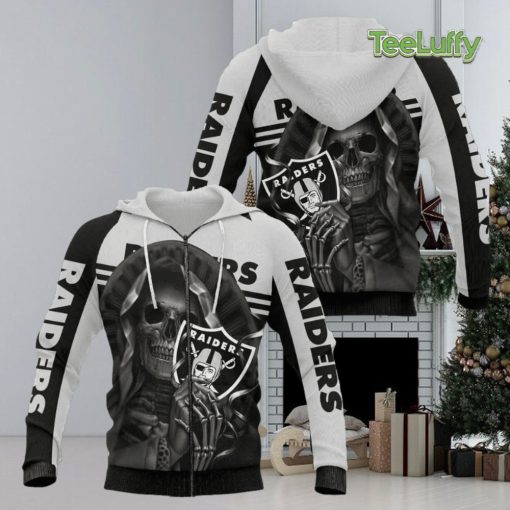 Oakland Raiders 3D Printed Hoodie Ver 55