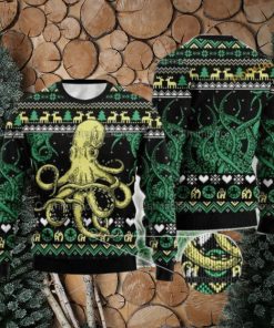 Octopus Christmas Cute Ugly Christmas Sweater