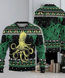 Octopus Ugly Christmas Sweater Men And Women Christmas Gift Sweater