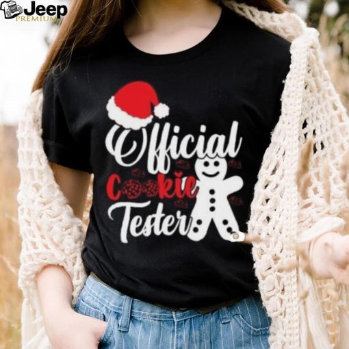 Official Cookie tester gingerbread Christmas T Shirt