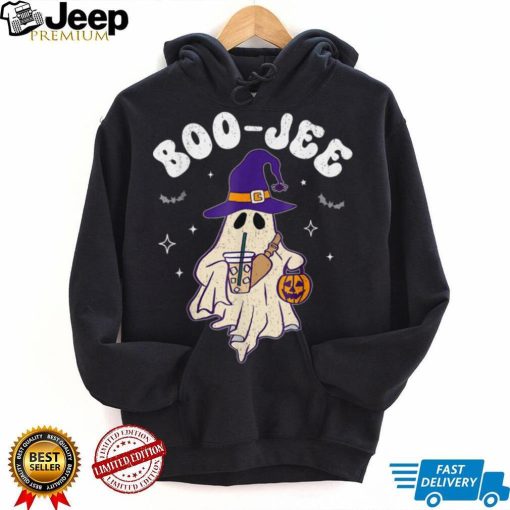 Spooky Season Cute Ghost Halloween Costume Boujee Boo Jee T Shirt