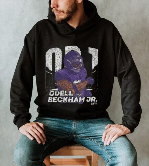 Odell Beckham Jr. Baltimore Player Name WHT Shirt