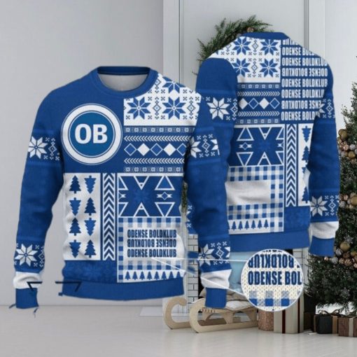 Odense Boldklub ugly christmas sweater