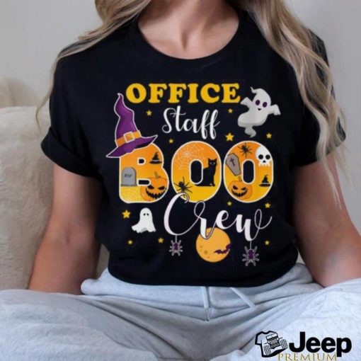 Office Staff Boo Crew Matching Halloween Costume T Shirt