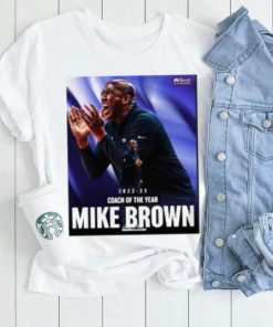 Official 2022 23 Coach Of The Year Mike Brown Tee