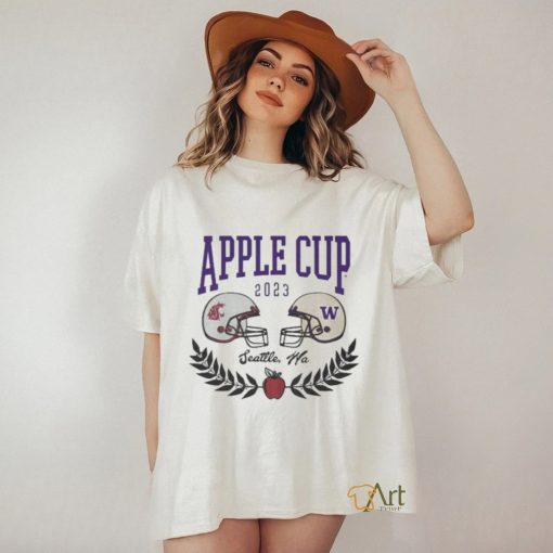 Official 2023 Apple Cup Matchup Wsu Boeing Shirt