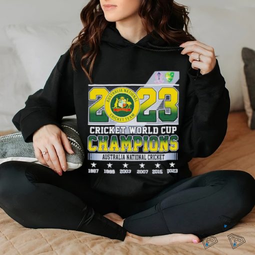 Official 2023 Australia National Cricket Team Champions T Shirt