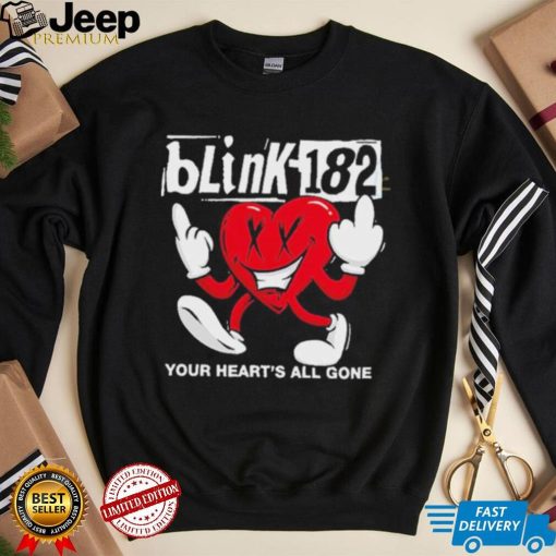 Official 2023 Blink 182 Your Heart’s All Gone Shirt