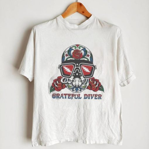 Official 2023 Grateful Diver Sugar Skull Uv shirt