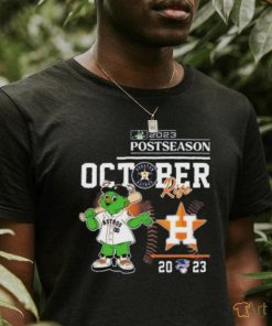 Official 2023 Postseason Houston Astros October Rise 2 Sided Unisex T Shirt