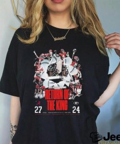 Official 2023 SEC Football Champions Alabama Crimson Tide Return Of The King Shirt