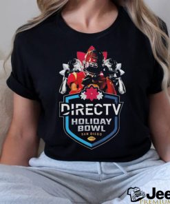 Official 2023 directv holiday bowl central usc trojans Football vs. louisville cardinal Shirt