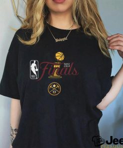 Official 2023 nuggets NBA finals script trophy shirt