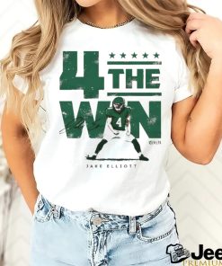 Official 4 The Win Jake Elliott Win G Signature T Shirt