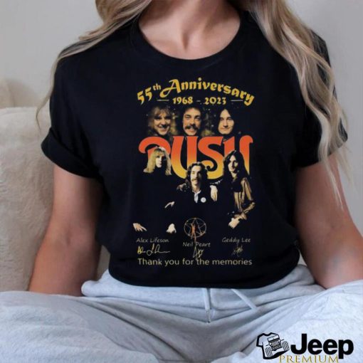 Official 55th Anniversary 1968 – 2023 Thank You For The Memories T Shirt