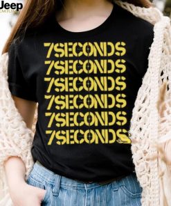 Official 7 Seconds Merch Stacked Logo Shirt