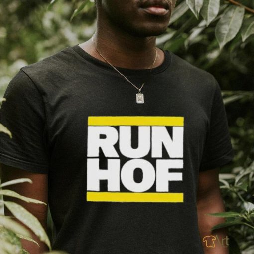 Official 95.7 The Game Bonta Hill Wearing Run Hof shirt