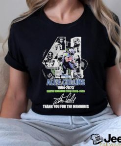 Official Alex Collins 1994 2023 Seattle Seahawks 2016 2020 2021 Thank You For The Memories Signature shirt