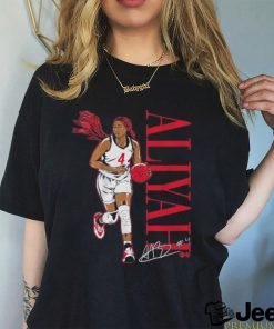 Official Aliyah Boston Player Pose signature Shirt