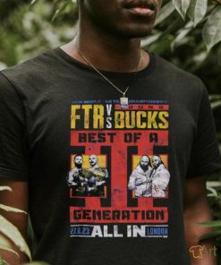 Official All In 2023 Matchup Ftr Vs Young Bucks Shirt